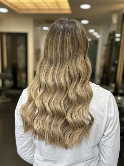 caramel balayage at top Twickenham salon